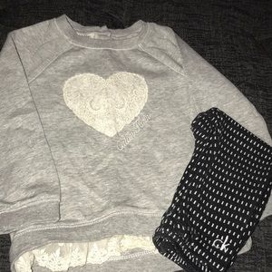 Girls Calvin Klein outfit
